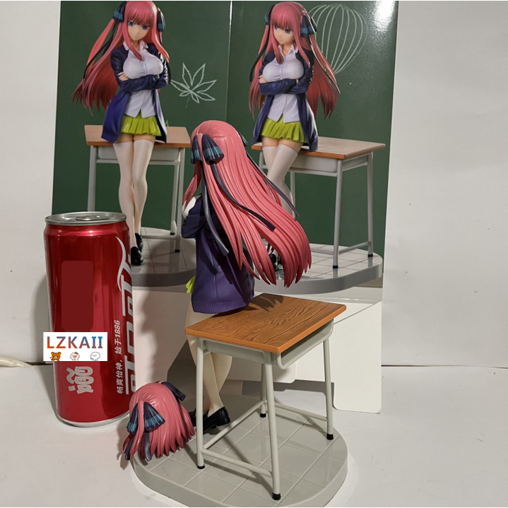 Mô Hình Đồ Chơi Nhân Vật Nakano Nino Trong Phim Hoạt Hình "The Quintessential Quintuplets" Dài 20Cm