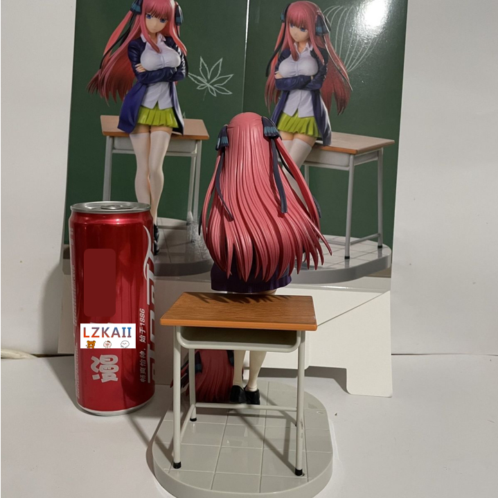 Mô Hình Đồ Chơi Nhân Vật Nakano Nino Trong Phim Hoạt Hình "The Quintessential Quintuplets" Dài 20Cm
