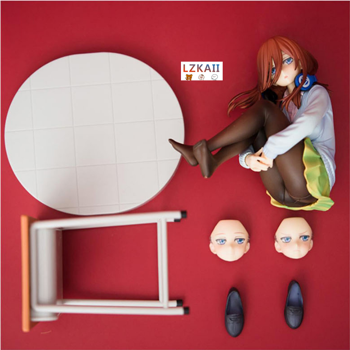 Mô Hình Đồ Chơi Nhân Vật Nakano Nino Trong Phim Hoạt Hình "The Quintessential Quintuplets" Dài 20Cm