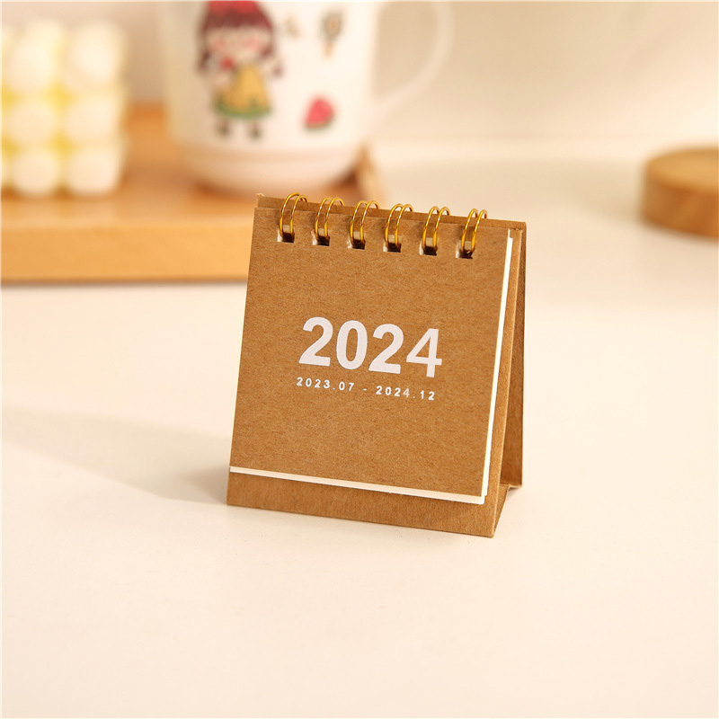 1 Lịch 2024 Mini Để Bàn Trang Trí