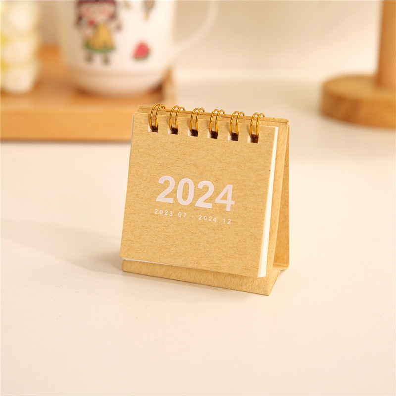 1 Lịch 2024 Mini Để Bàn Trang Trí