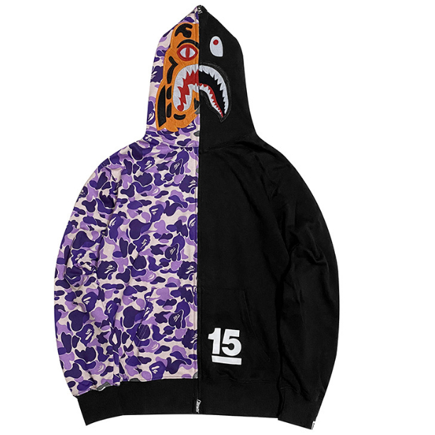 BAPE cổ điển Áo Hoodie Nam Nữ Phong Cách Mới 0625