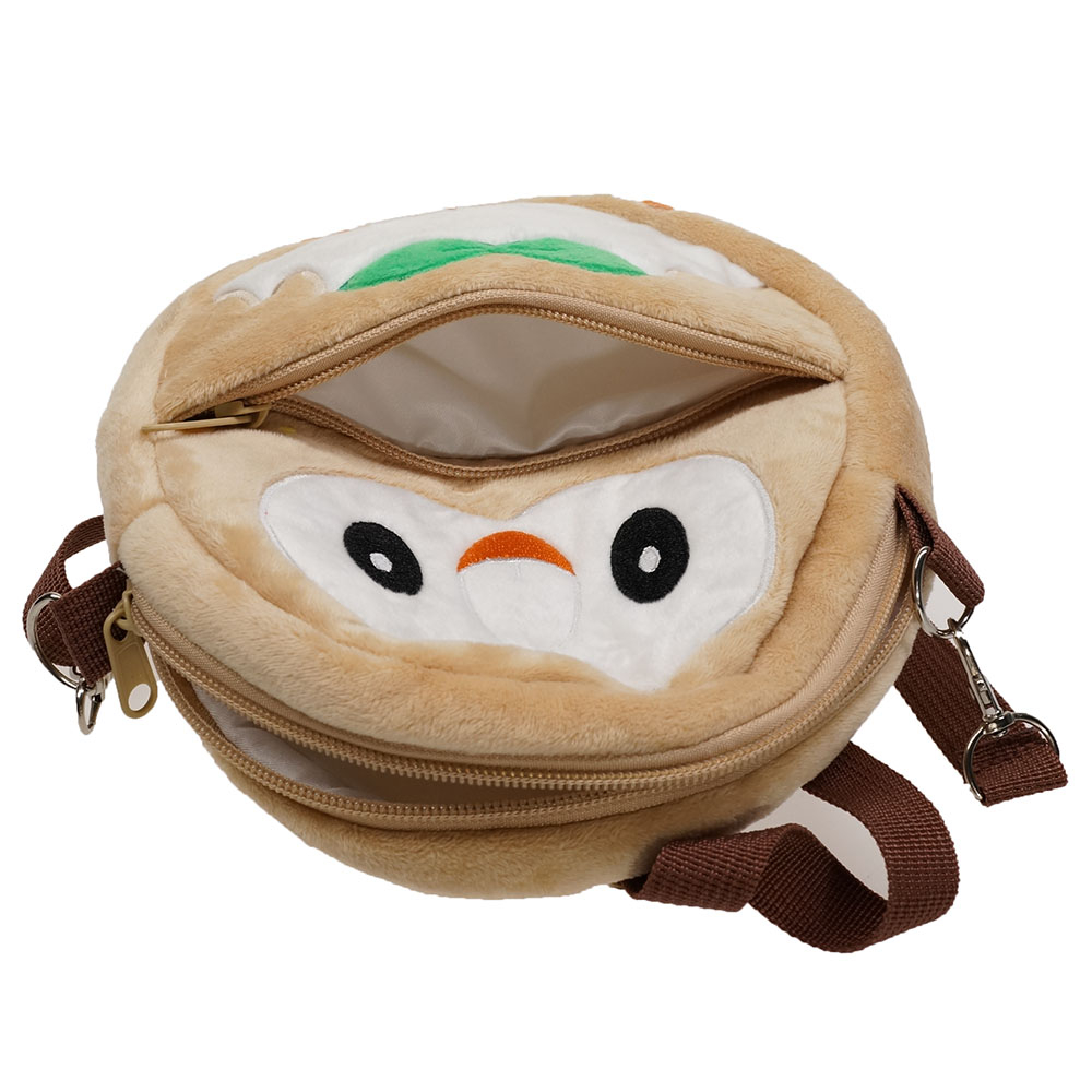 Balo Đi Học Hình Pokemon Lucario Rowlet Nhồi Bông 25cm Sức Chứa Lớn Cho Bé