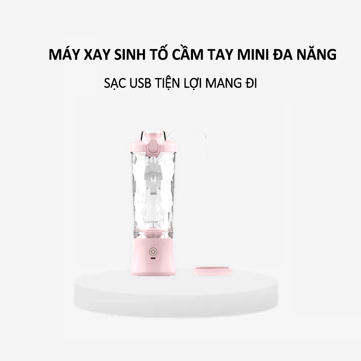 Máy Xay Sinh Tố Đa Năng Mang Đi Tiện Dụng