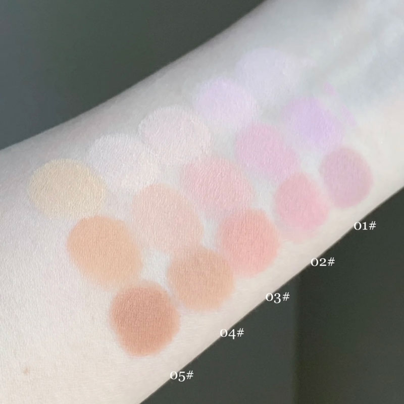 Phấn Má Hồng Dạng Đĩa Màu Tím Làm Sáng Và Phát Triển Cho Gương Mặt TIMAGE