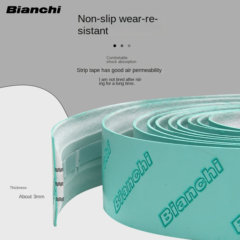 Bộ 2 Cuộn Băng Quấn Tay Lái Xe Đạp Bằng PU EVA Chống Trượt Thoáng Khí