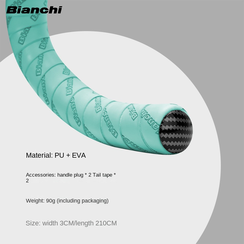 Bộ 2 Cuộn Băng Quấn Tay Lái Xe Đạp Bằng PU EVA Chống Trượt Thoáng Khí