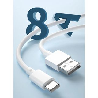 YIZILIN Cáp Sạc 8A Dây Cáp Sạc Flash Dây Dữ Liệu Type C 1m cho OPPO Find X X2 X3 X5 Pro Reno 2 3 4 8Pro R17 Pro A95 A91