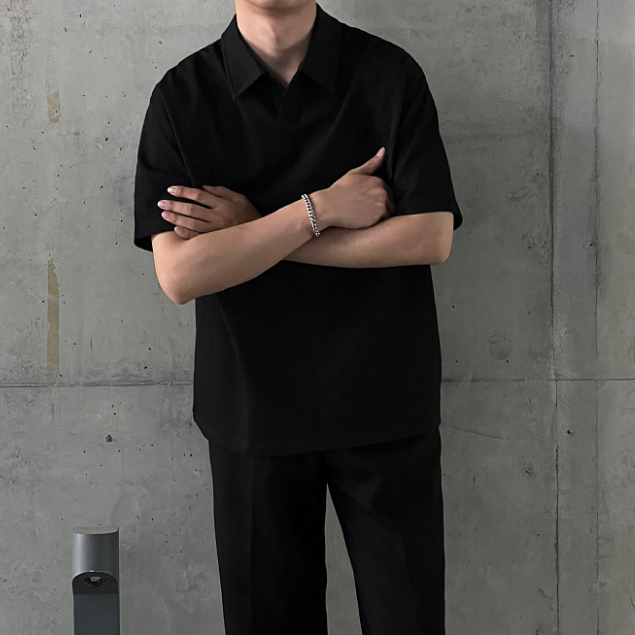 Áo Thun POLO Ngắn Tay Dáng Rộng Thời Trang Mùa Hè Dành Cho Nam