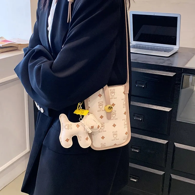 Điện thoại di động mini bằng da túi đeo chéo chống thấm nước mùa hè túi đeo chéo chống thấm nước cho nữ 1025