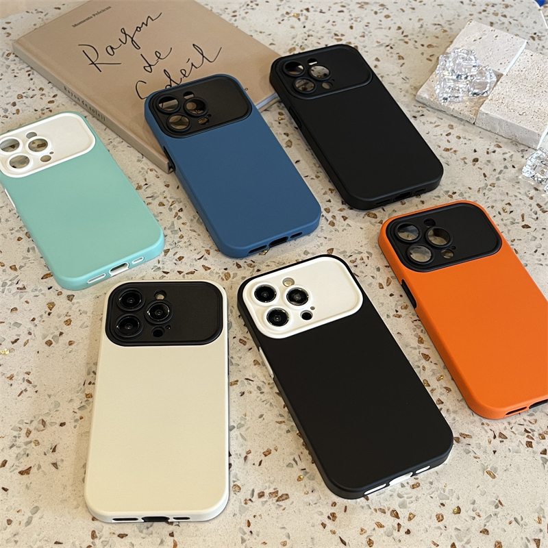 Ốp Điện Thoại Silicon Mềm Màu Kẹo Chống Sốc Cho iPhone 14 13 12 11 Pro Max X Xs XR Max