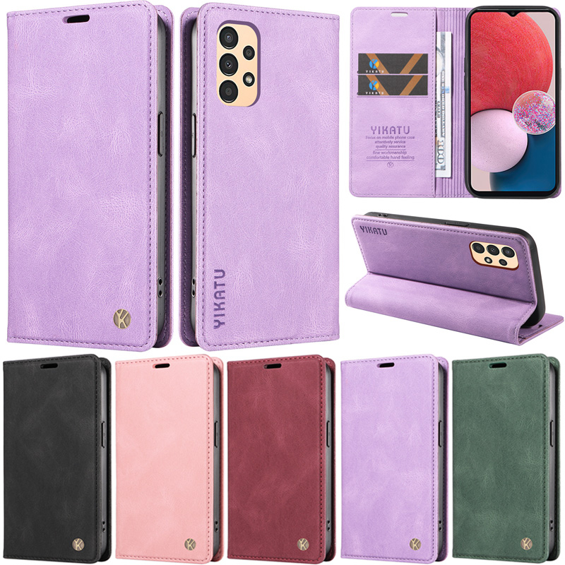 Vỏ Sang Trọng Cho Samsung Galaxy A53 5G A33 5G A73 5G A23 F23 M23 S23 FE 5G S24 FE Retro Ví Sách Từ 