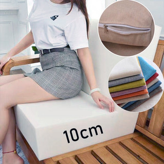 (Có thể tùy chỉnh) 35 / 50D 4inch / 10 cm Đệm xốp dày Đệm ghế Sofa cho ghế Xe lăn Phòng khách Phòng ăn