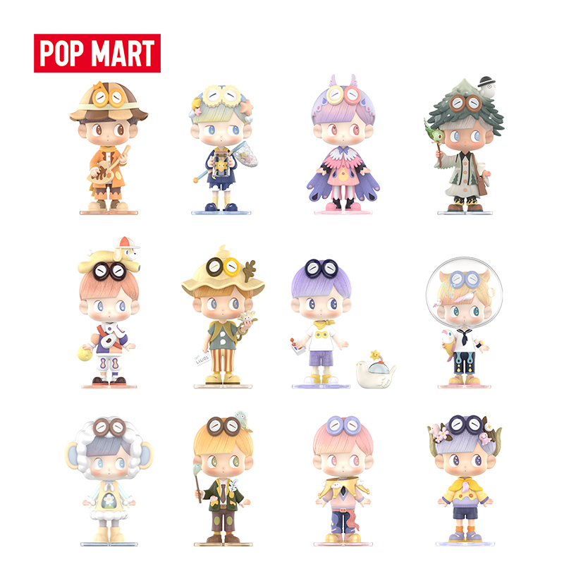 POP MART LiLiOS City Wild Boy Series Figures Mô hình nhân vật hành động  làm quà tặng/ đồ chơi cho trẻ/ ngẫu nhiên