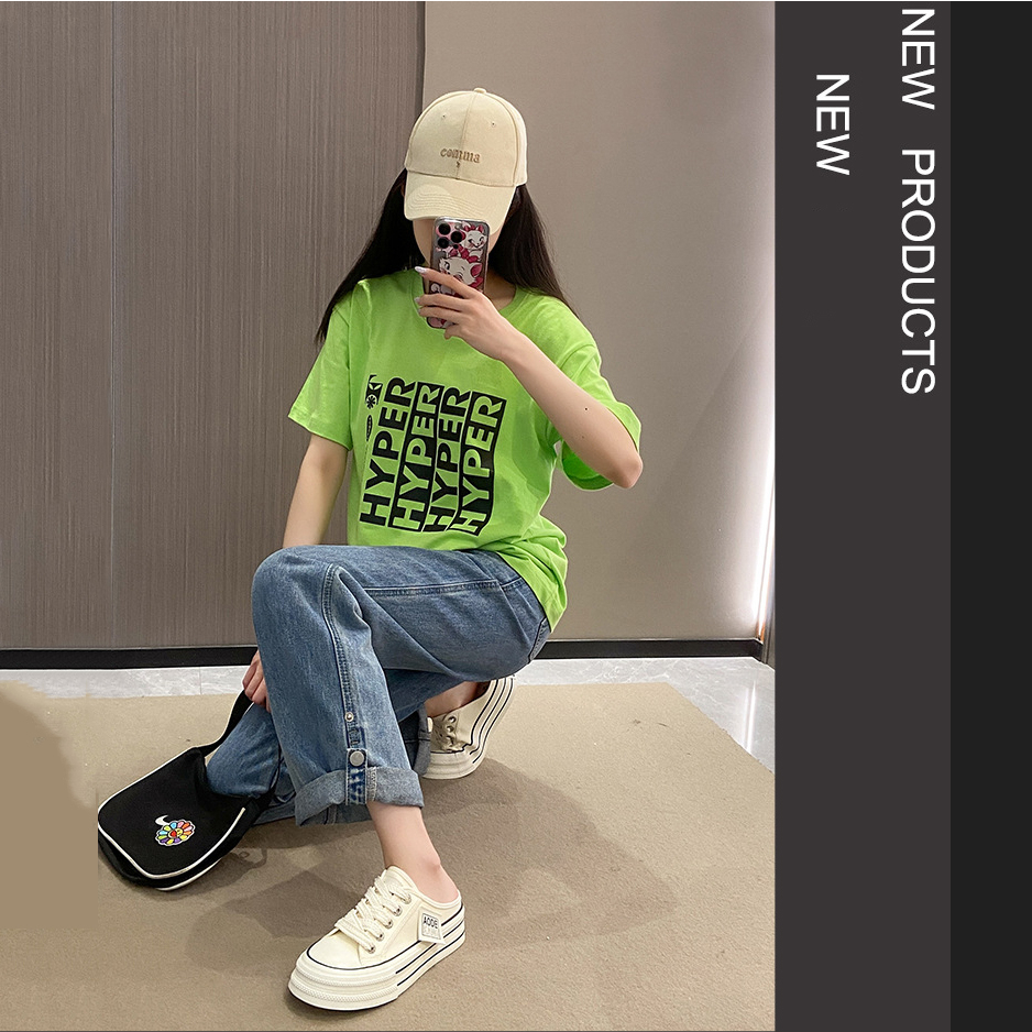 TOPSHOES Giày Thể Thao canvas Đế Dày Thoáng Khí Thời Trang Hàn Quốc Cho Nữ 8687