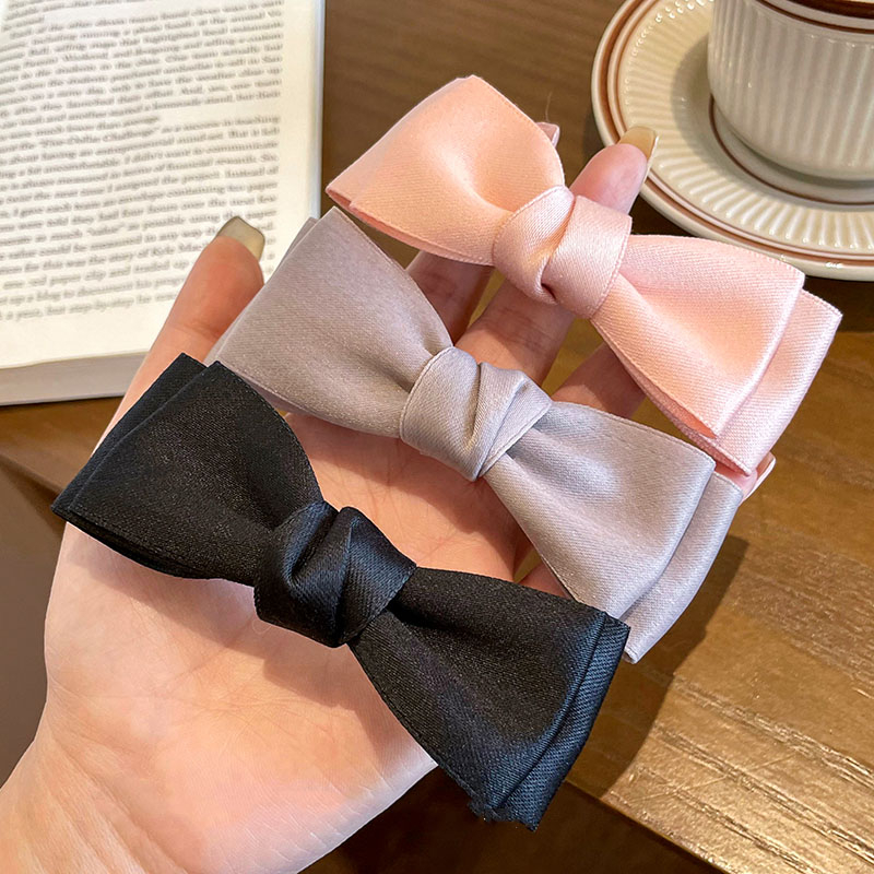 Kẹp Tóc Nơ Ruy Băng Sang Trọng