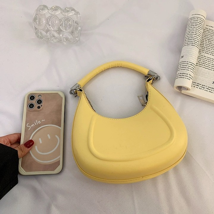 ❤ Túi Đeo Chéo Da PU Cao Cấp Màu Trơn Đơn Giản Thời Trang Hàn Quốc