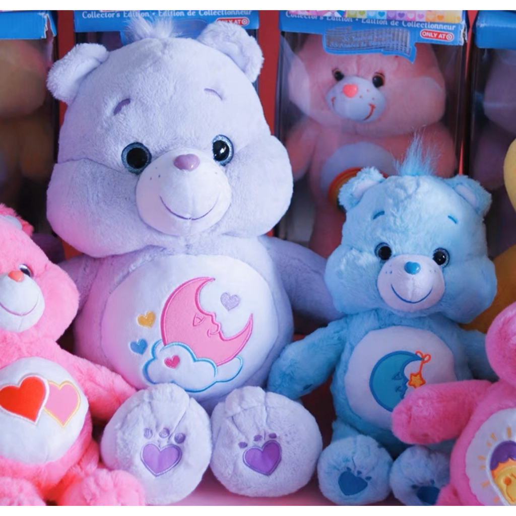 32/50cm Care Bear Gấu Bông Màu Cầu Vồng Đáng Yêu Dành Cho Gấu nhồi bông mềm mại phong cách phong cách