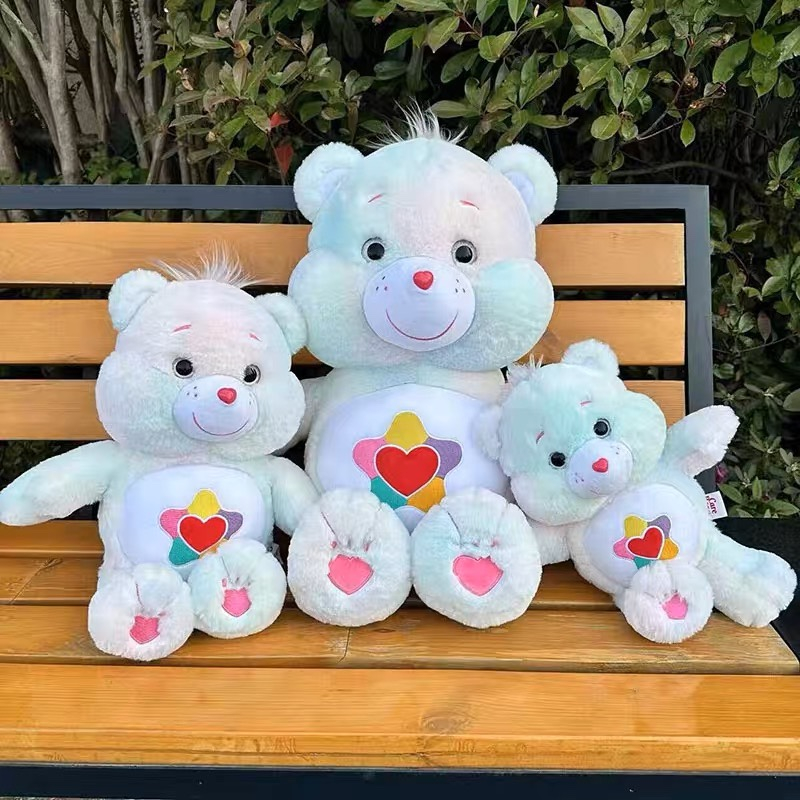 32/50cm Care Bear Gấu Bông Màu Cầu Vồng Đáng Yêu Dành Cho Gấu nhồi bông mềm mại phong cách phong cách