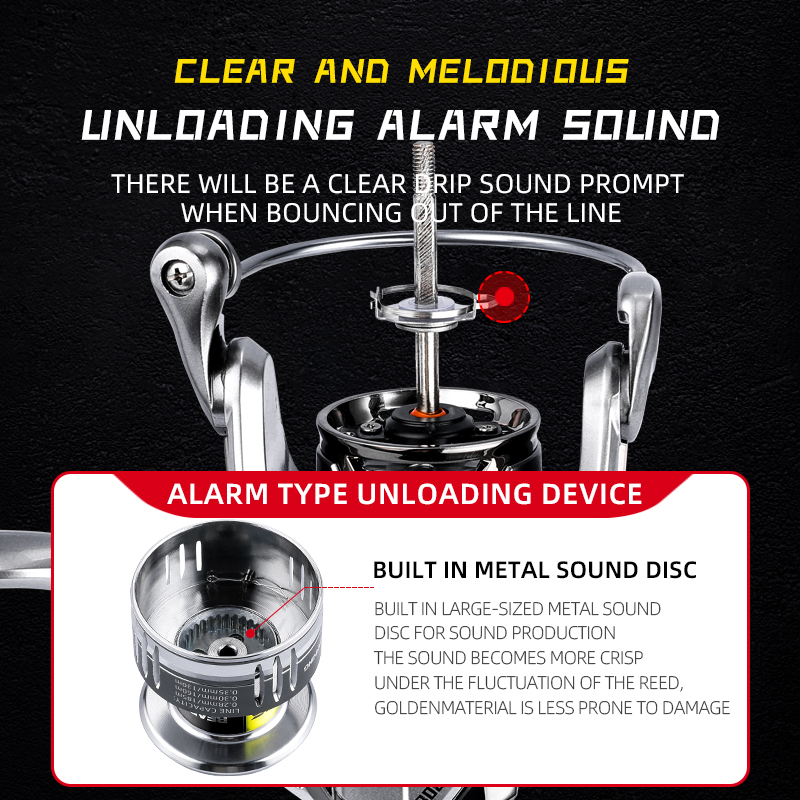 Máy Câu Cá Nước Mặn 1000-6000 9 + 1BB Chịu Lực 20KG Với Máy Câu Kim Loại 5.2: 1