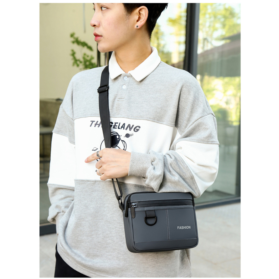 IMELON Túi Đeo Chéo Nhiều Ngăn Đa Năng Thời Trang Cho Nam