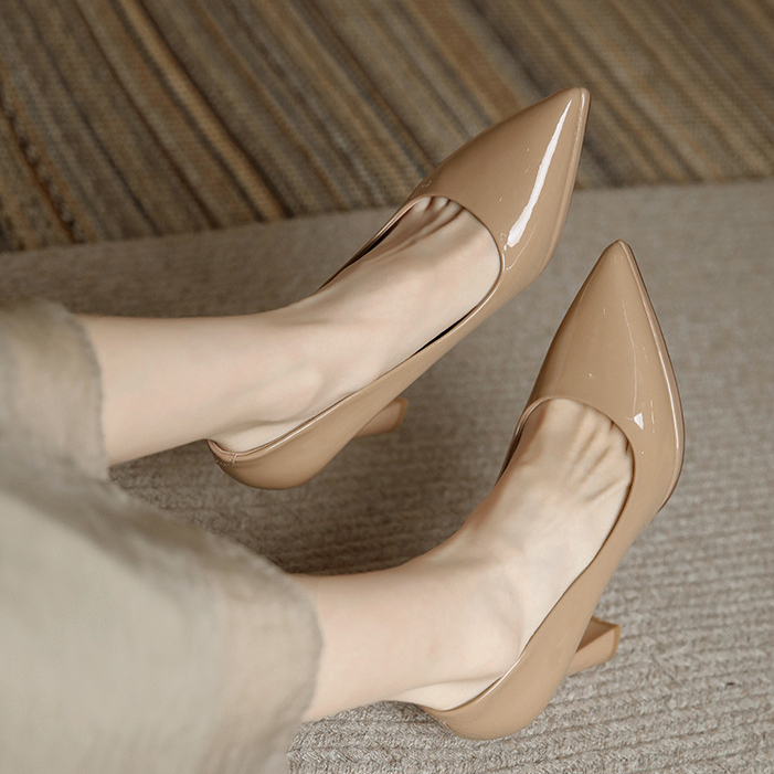 Hong Kong Premium shoes❥Giày Cao Gót Chống Thấm Nước Thời Trang Mùa Hè Dành Cho Nữ