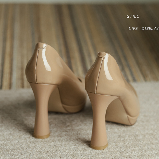 Hong Kong Premium shoes❥Giày Cao Gót Chống Thấm Nước Thời Trang Mùa Hè Dành Cho Nữ