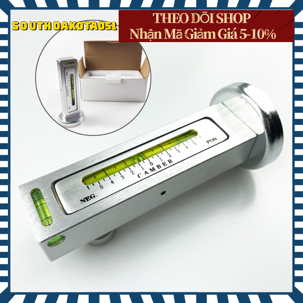 Dụng cụ đo góc camber và góc bánh xe từ tính chính xác chuyên dùng cho xe hơi / xe tải【Southdakota051】