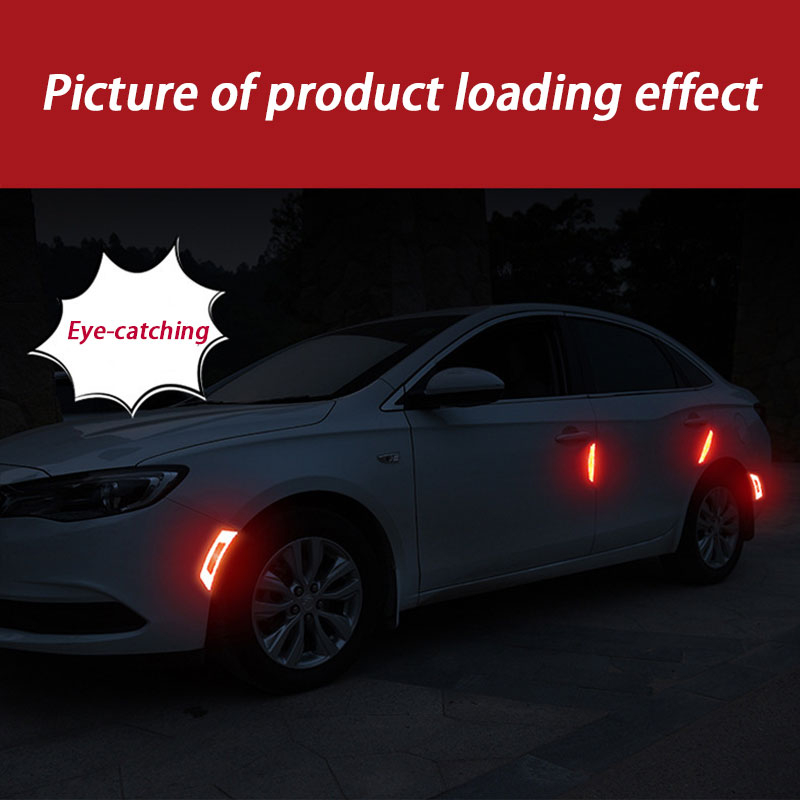 Nhãn Dán Phản Quang Bằng Sợi carbon Chống Va Chạm Cho Xe Hơi