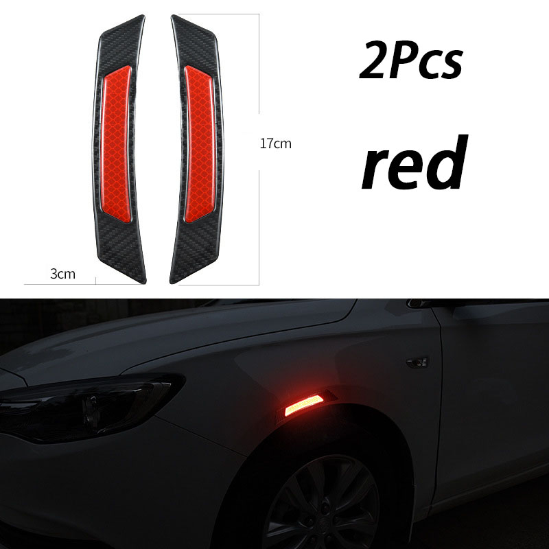 Nhãn Dán Phản Quang Bằng Sợi carbon Chống Va Chạm Cho Xe Hơi