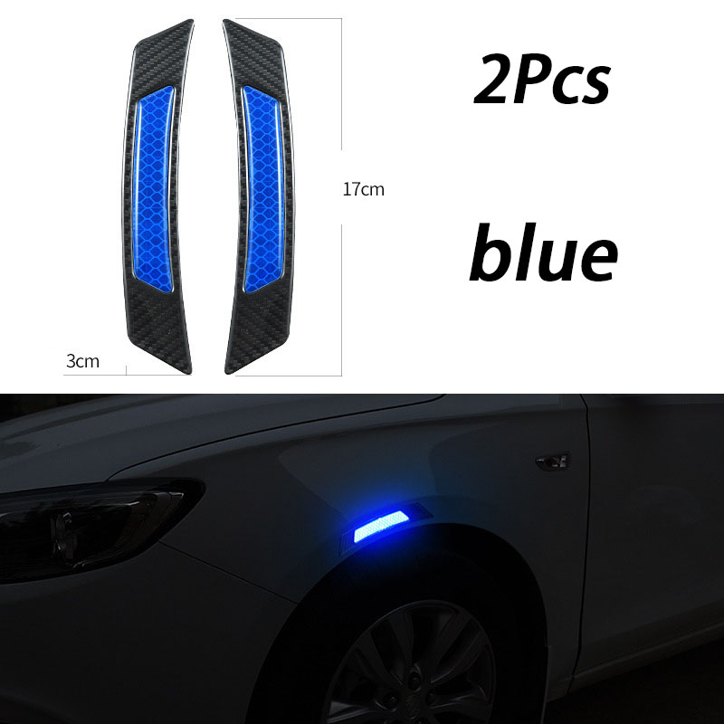 Nhãn Dán Phản Quang Bằng Sợi carbon Chống Va Chạm Cho Xe Hơi