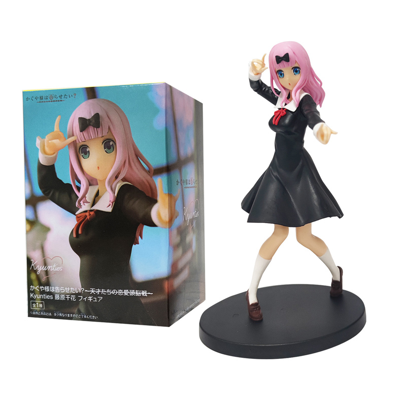 Mô Hình Nhân Vật Kaguya-sama Love is War Fujiwara Chika Shinomiya Kaguya TRPG 18cm