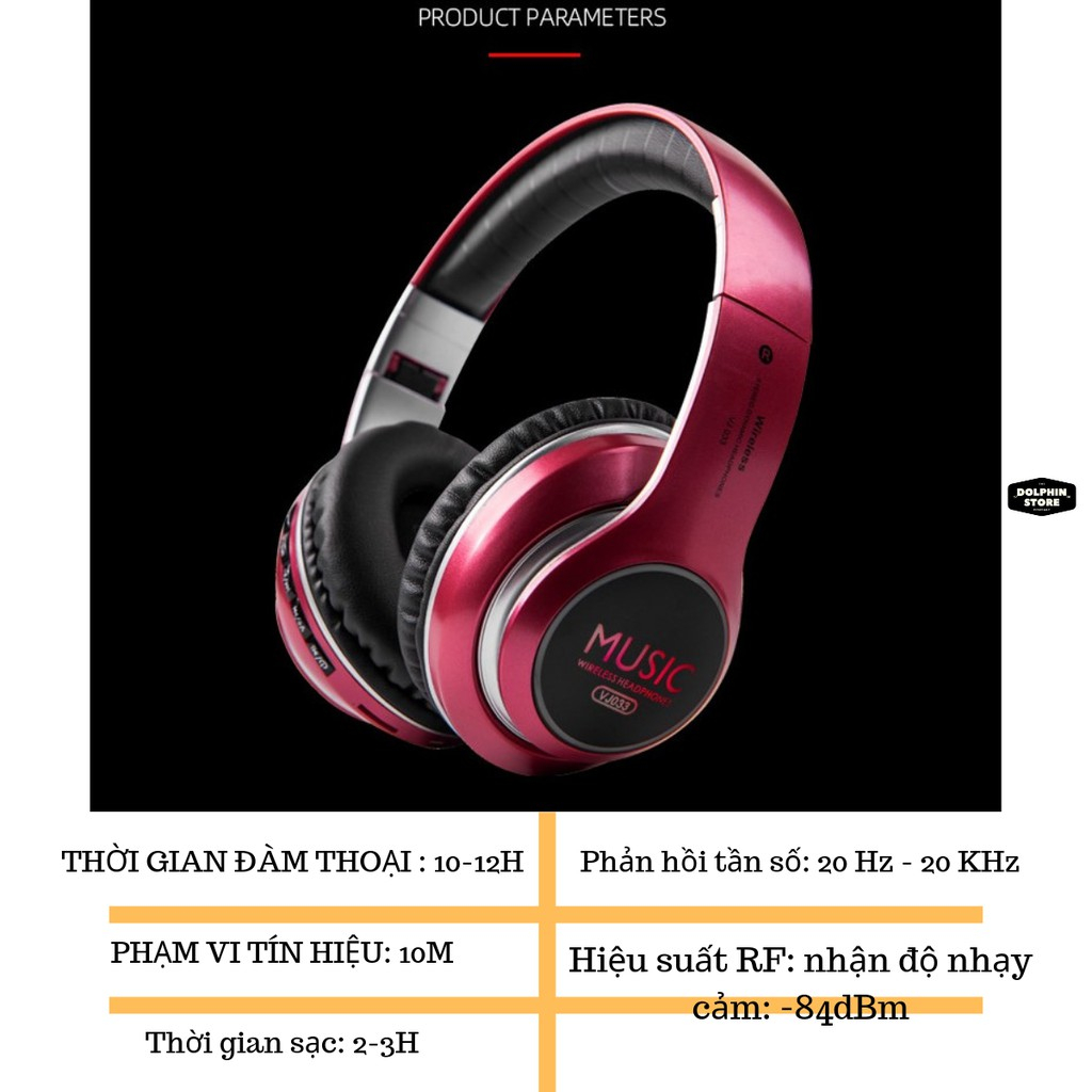 Tai Nghe Bluetooth Vj033 Màu Dạ Quang Dạ Quang Kiểu Dáng Thể Thao