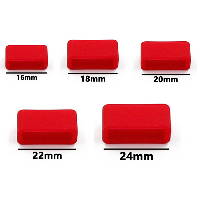 Set 5 Vòng Cao Su Giữ Dây Đồng Hồ Đeo Tay