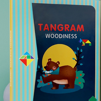 Đồ Chơi Xếp Hình Gỗ Tangram Nam Châm Có Kèm Sách Cho Bé Châm Cho Bé Đồ Chơi Giáo Dục Giáo Dục Sớm Thú Vị Phim Hoạt Hình HZMTY1052