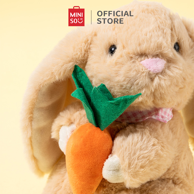 Miniso Thỏ Nhồi Bông Tai Dài Đáng Yêu