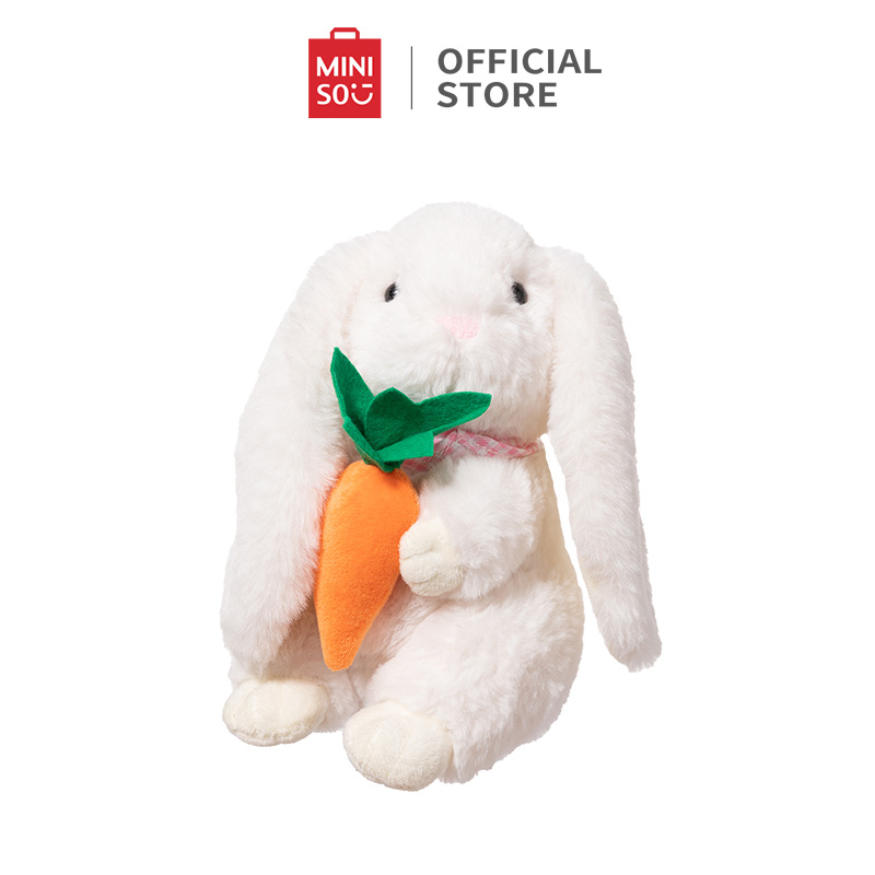 Miniso Thỏ Nhồi Bông Tai Dài Đáng Yêu