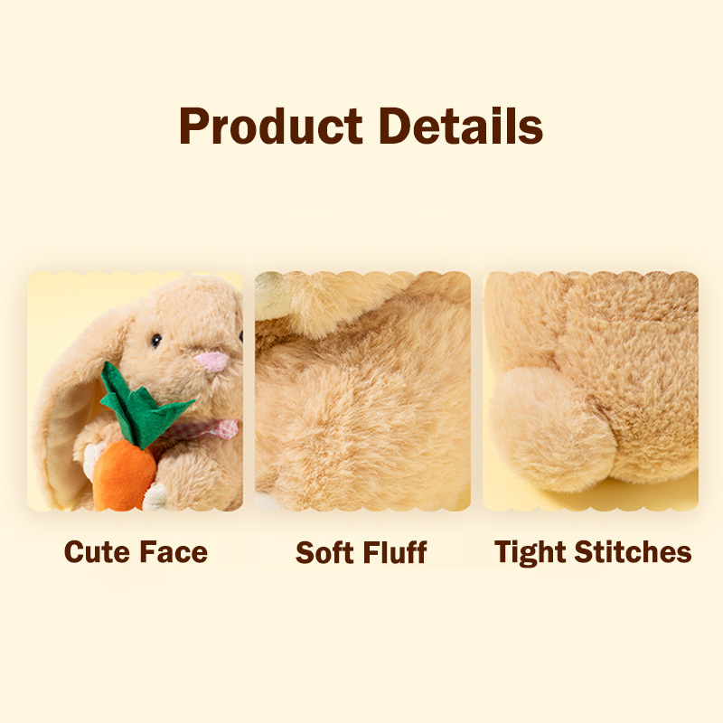 Miniso Thỏ Nhồi Bông Tai Dài Đáng Yêu