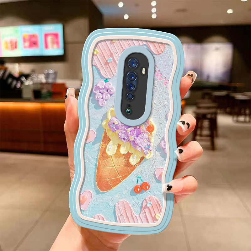 Ốp Điện Thoại Dẻo In Họa Tiết Hoa Cho OPPO Reno 2 Reno 2F 2Z Reno 5