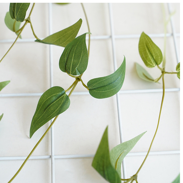 Mới Cây Clematis Giả Treo Tường Trang Trí Nội Thất