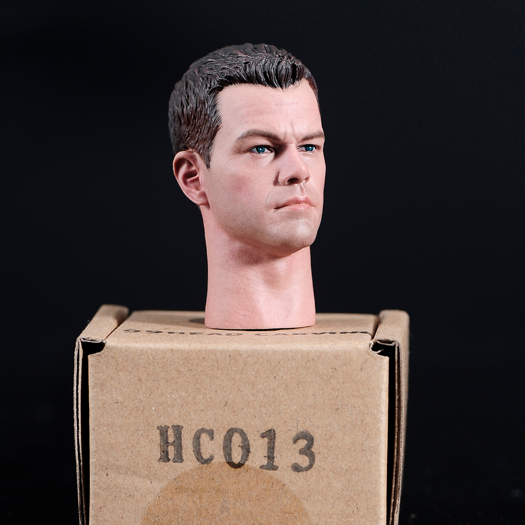 Đầu Mô Hình Nhân Vật Nam Chạm Khắc Tỉ Lệ 1 / 6 12 "