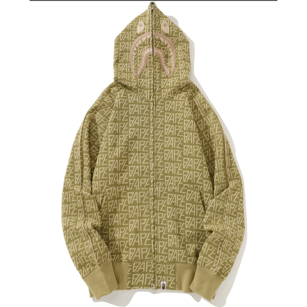 Áo Hoodie Bape Họa Tiết Rằn Ri Thời Trang Cá Tính Trẻ Trung 0625