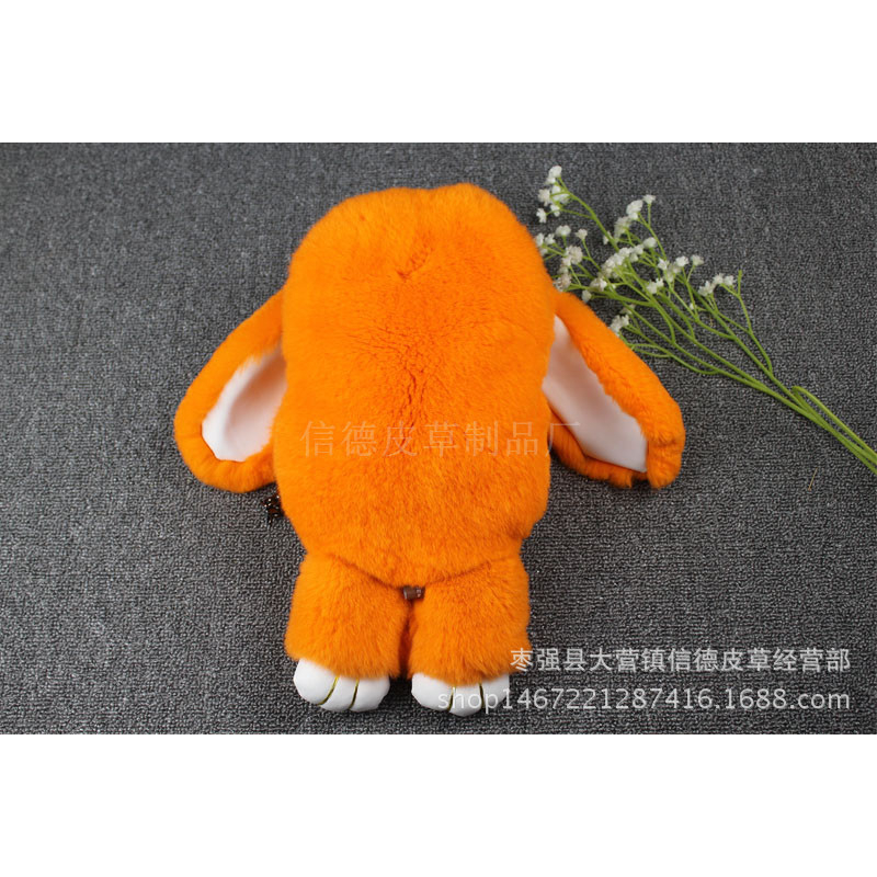 BEIBAOBAO Túi đeo vai một bên hình thỏ bông dễ thương phong cách Hàn Quốc cho nữ