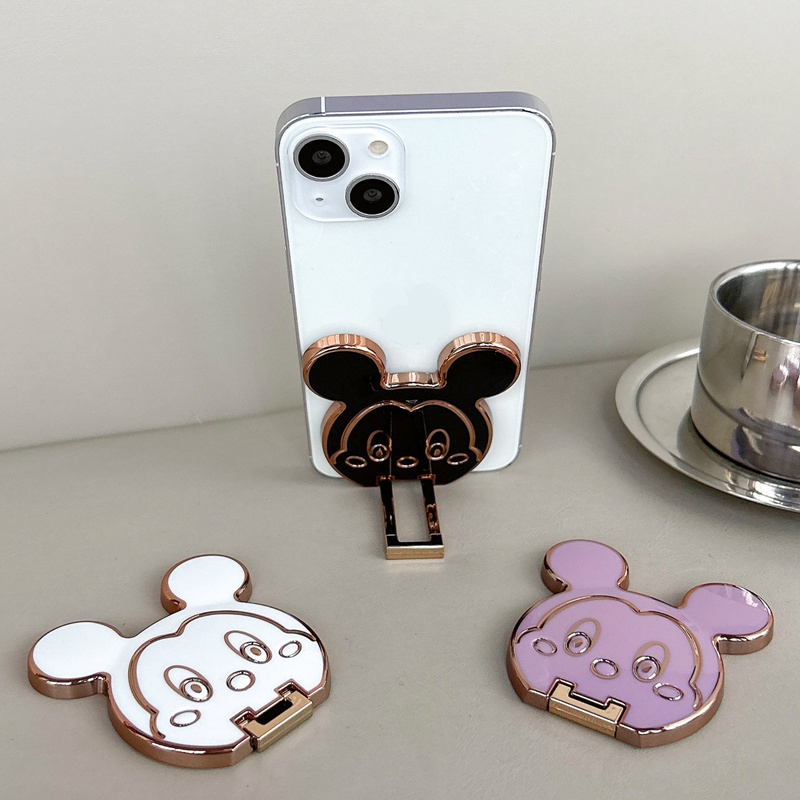 Giá Đỡ Điện Thoại Hình Chuột Mickey Hoạt Hình Đáng Yêu