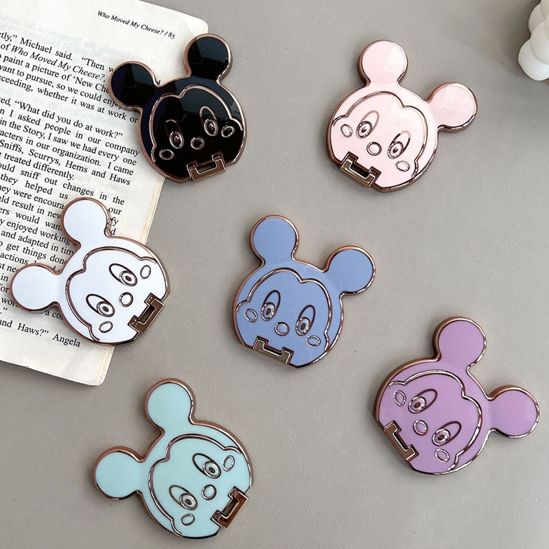 Giá Đỡ Điện Thoại Hình Chuột Mickey Hoạt Hình Đáng Yêu
