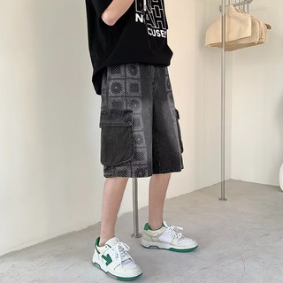 Quần Short Jean Nam Thời Trang Hàn Quốc Mới quần short jean nam quần đùi nam Quần hip hop thời trang quần jean nam đẹp