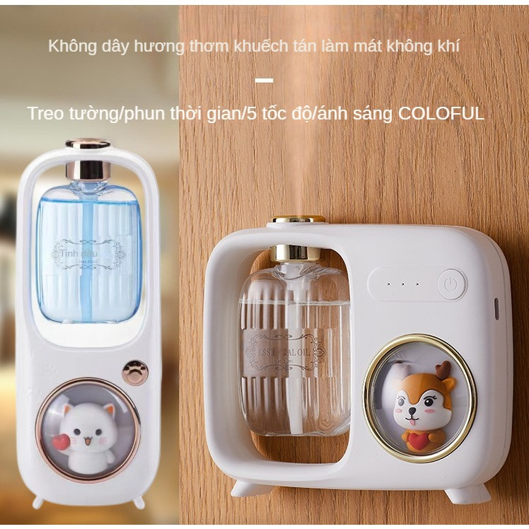 Máy Khuếch Tán Tinh Dầu Thơm Tự Động Không Dây Gắn Cửa toilet / Nhà Vệ Sinh tinh dầu máy phun tinh dầu nước hoa xịt phòng máy xông tinh dầu mini khử mùi phòng ngủ tinh dầu khuếch tán thơm phòng nước thơm nhà vệ sinh xịt