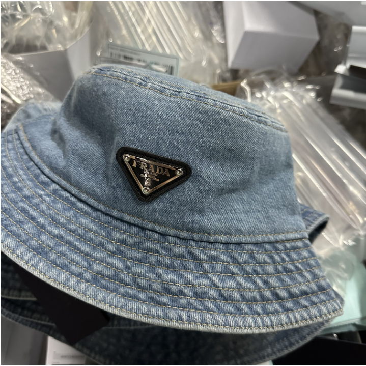 Pra 2023 Mũ Ngư Dân DENIM Mới