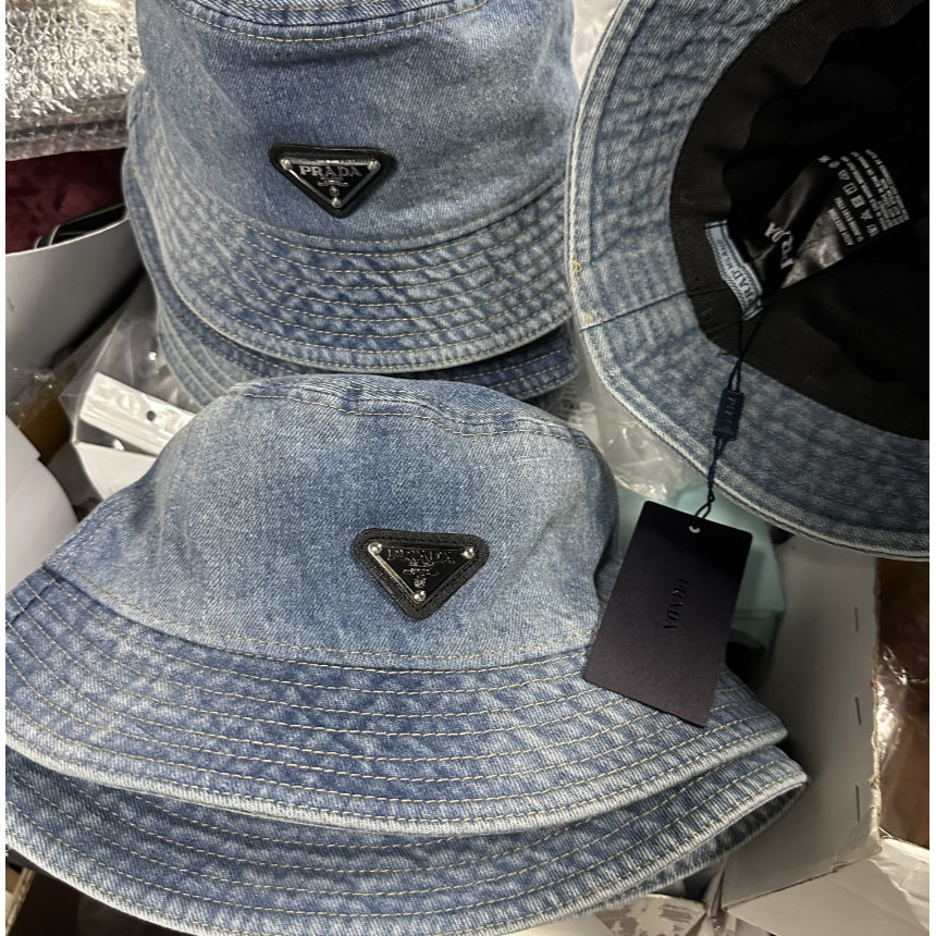 Pra 2023 Mũ Ngư Dân DENIM Mới