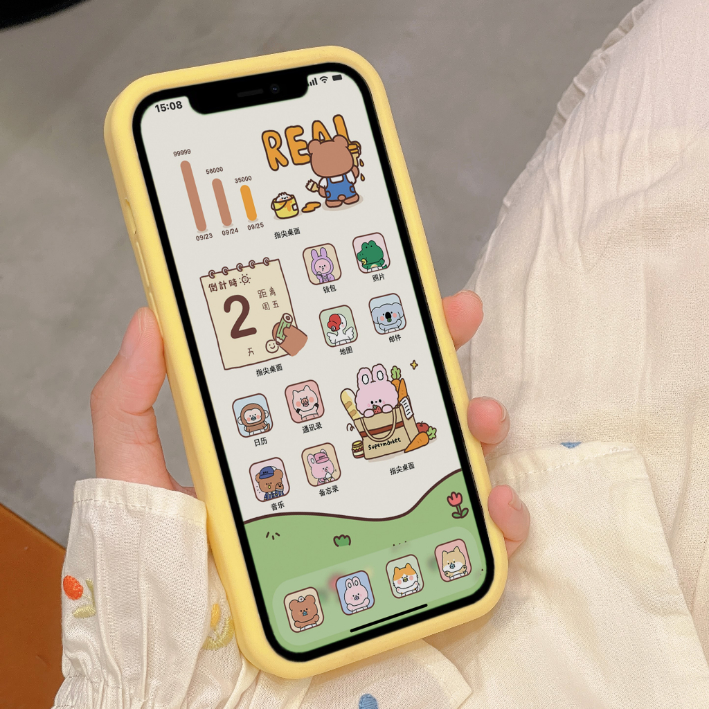 Ôp Điện Thoại Silicon Dẻo Hình Chú Vịt Vàng Dễ Thương Cho iphone 11 12 13 14 15 pro max 15 plus Ốp